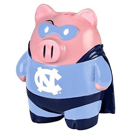 FOREVER COLLECTIBLES North Carolina State Wolfpack Piggy Bank - Large Stand Up Superhero 8784955437